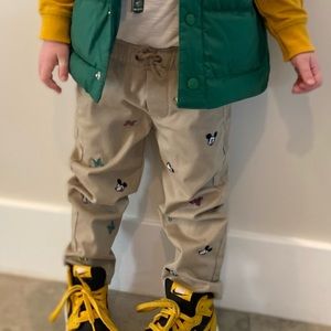 Janie & jack X Mickey pants